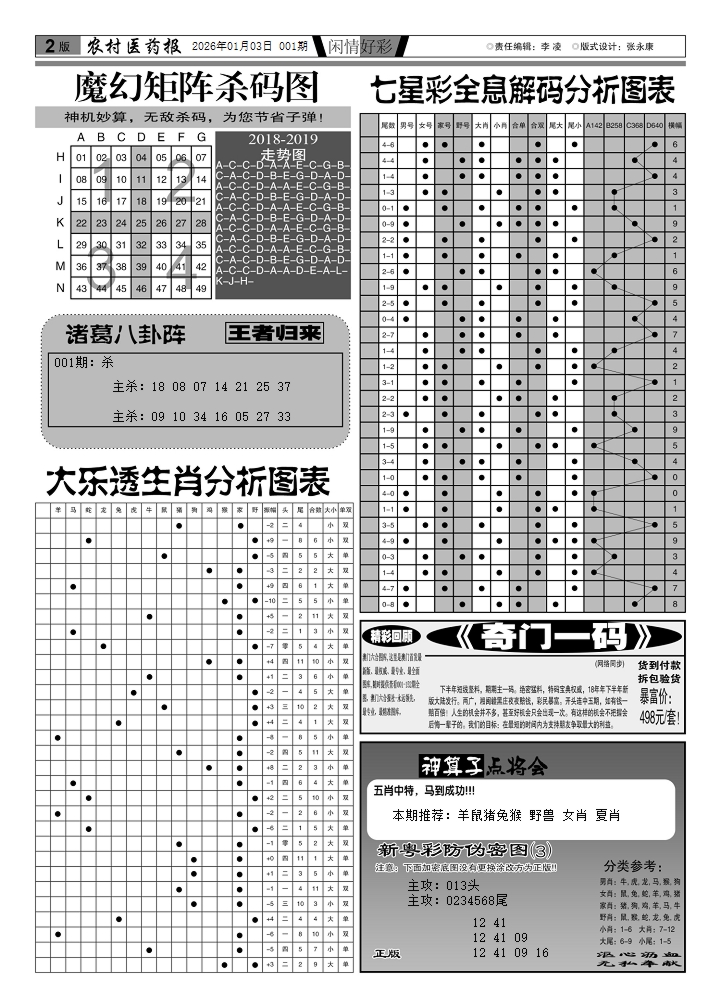 001期新粤彩(闲情好彩E)[图]